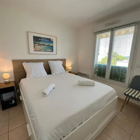 Apartment Superbe Ensoleille - Vue Mer, Clim Et Parking Villeneuve-Loubet